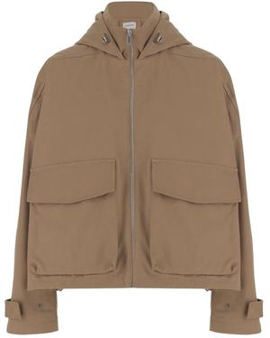 ARMARIUM Baumwolljacke Mit Kapuze - Braun