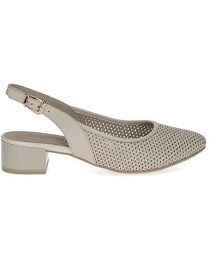 Caprice Court Shoes - Grey
