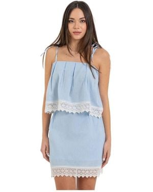 Kocca Sleeveless Tops - Blue