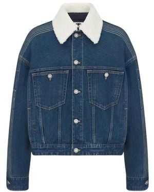 Dior Jassen ,Blauw ,Katoen Alps Oversized Jacket