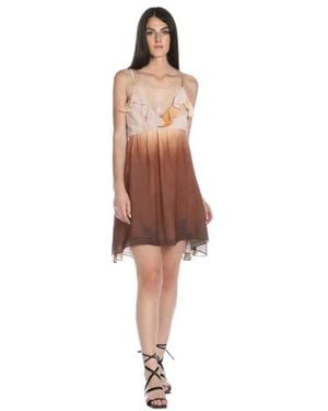 Relish Short Dresses - Marrone