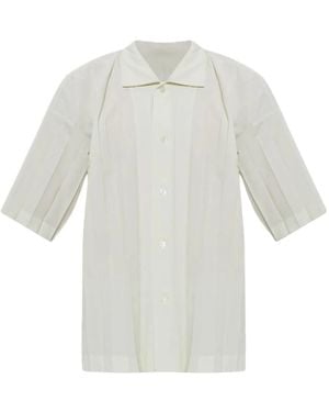 Issey Miyake Edge Shirt - Wit