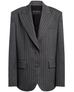 Dondup Blazer Monopetto Gessato - Grijs