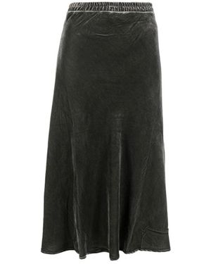 Gold Hawk Midi Skirts - Grün