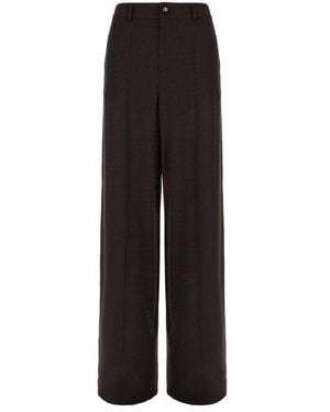 Gucci Wide Trousers - Black