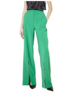 John Richmond Wide Trousers - Vert