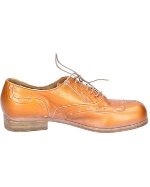Moma Laced Shoes - Arancione