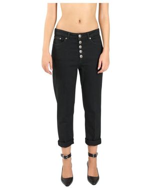 Dondup Cropped Jeans - Black