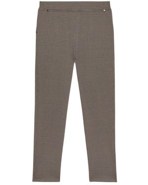 Elena Miro Slim-Fit Pants - Gray