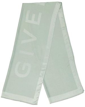 Givenchy 4G Schal Grün Frühling-Sommer 2025 Kollektion