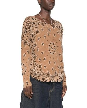 Kujten Mela Bandana Bico Pullover - Natur