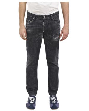 DSquared² Slim-Fit Jeans - Grey
