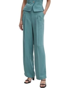 Ba&sh Wide Trousers - Vert