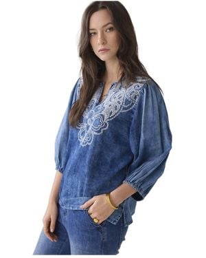 Summum Blouses - Azul