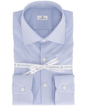 Sonrisa Camicia Uomo - Blauw