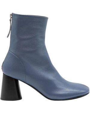 Halmanera Heeled Boots - Blue