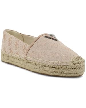 Guess Jolande 4G Logo Espadrilles - Wit