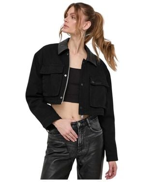 Miss Sixty Denim Jackets - Nero