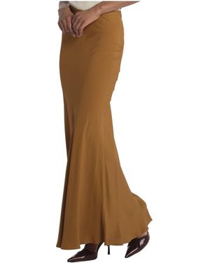 FEDERICA TOSI Maxi Skirts - Brown