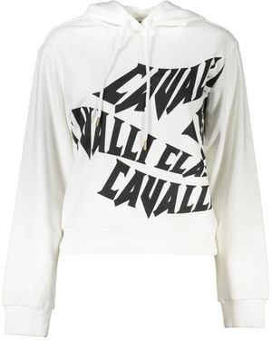 Roberto Cavalli Hoodies - White