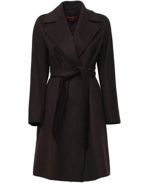 Max Mara Belted Coats - Negro