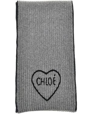 Chloé Winter Scarves - Gris