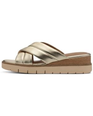 Tamaris Mules Aus Leder - Braun