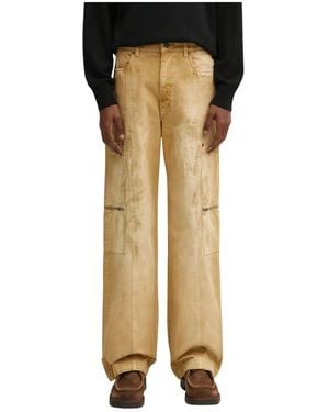 1017 ALYX 9SM Wide Jeans - Metálico