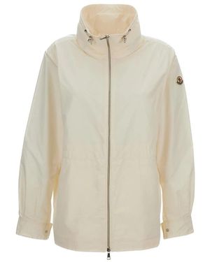 Moncler Enette Short Parka - Naturel