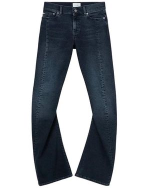 Haikure Boot-Cut Jeans - Azul