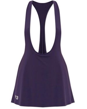 Y-3 Jumpsuits & Playsuits ,Paars ,Jumpsuits & Playsuits - Blauw