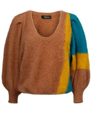 Mes Demoiselles Round-Neck Knitwear - Bruin