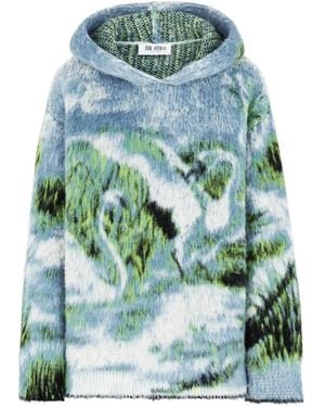 The Attico Round-Neck Knitwear - Groen
