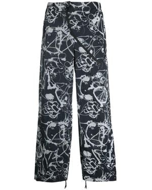 McQueen Straight Trousers - Grey