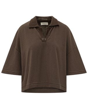 ATOMOFACTORY Tops ,Bruin ,Polo Jersey Crochet