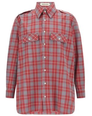 NAMACHEKO Casual Shirts - Red