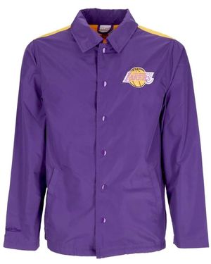 Mitchell & Ness Light Jackets - Purple