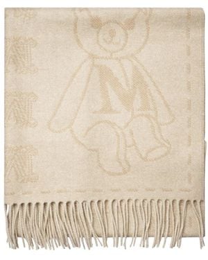 Max Mara Stola-Foulard-Mantella - Naturel