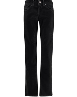 Isabel Marant Straight Trousers - Black
