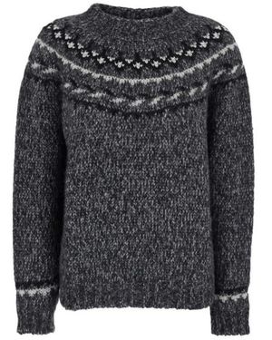 P.A.R.O.S.H. Round-Neck Knitwear - Negro