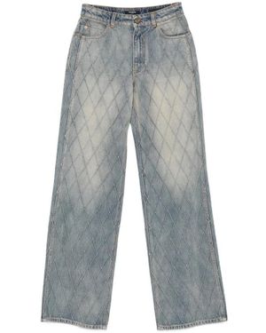 Balmain Wide Jeans - Grijs