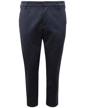 Entre Amis Slim-Fit Trousers - Blue