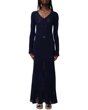 Twinset Maxi Dresses - Blauw