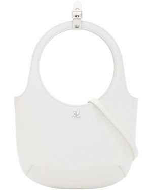 Courreges Schultertasche - Weiß