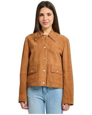 iBlues Wildlederjacke - Orange