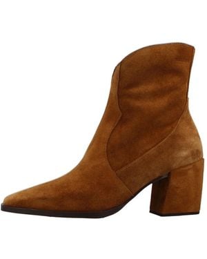 Wonders Cowboy Boots - Marrón