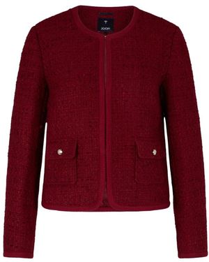 Joop! Buklé Jas Met Haaksluiting - Rood