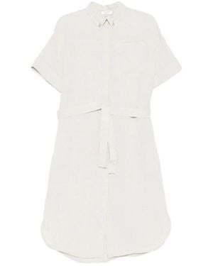 Panicale Shirt Dresses - White