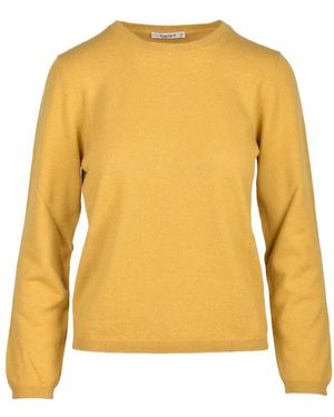 Kangra Round-Neck Knitwear - Yellow
