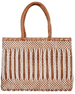 Dragon Diffusion Tote Bags - Marrone